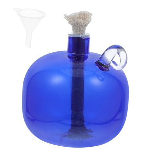 NUOBESTY Nachfüllbare Runde Glas Öllampe aus Borosilikat Klare Flüssige Öllampe für Innenräume Stilvolle und Moderne Wohnraumdekoration Wiederverwendbar und Benutzerfreundlich Nachhaltige NUOBESTY Nachfüllbare Runde Glas Öllampe aus Borosilikat Klare Flüssige Öllampe für Innenräume Stilvolle und Moderne Wohnraumdekoration Wiederverwendbar und Benutzerfreundlich Nachhaltige von NUOBESTY