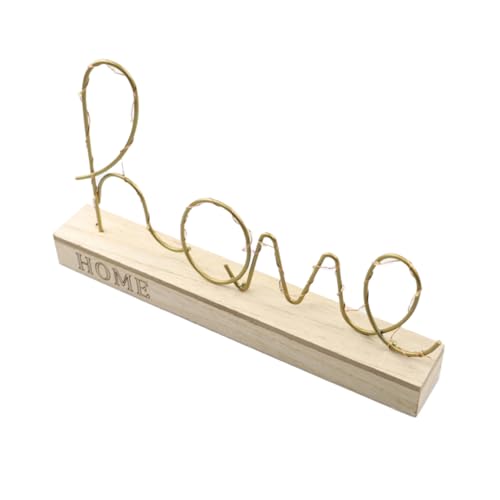 NUOBESTY Nordic Stil Home Buchstaben Licht Dekorative Kreative Stimmungs Lampe für Wohnzimmer Wanddeko Stilvolle Heimdekoration von NUOBESTY