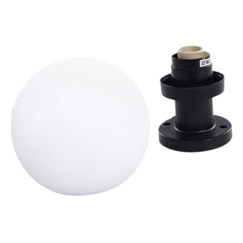 NUOBESTY Outdoor Post Light Gartensäule aus Hochwertigem Kunststoff Wetterfeste Light mit Gleichmäßiger Lichtverteilung Langlebige und Dekorative Außenbeleuchtung für Garten und Terrasse von NUOBESTY