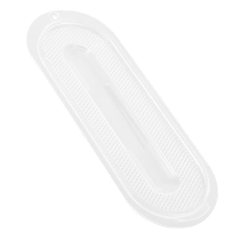 NUOBESTY Ovaler Dunstabzugshauben Lampenschirm aus Langlebigem Abs Klarer LED Lichtschutz für Küchenhauben Einfache Montage Verbesserte Sicht Beim Kochen Vielseitige Abdeckung für von NUOBESTY