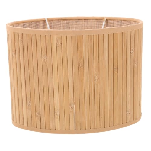 NUOBESTY Ovaler Lampenschirm Handgewebt Modern Schnelles Montagedesign Eleganter Lampenschirm für Tischlampen für Restaurants Bars Kleine Räume Stilvolle Beleuchtungslösung von NUOBESTY