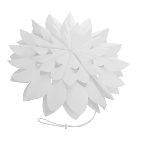 NUOBESTY Papier Lampenschirm Hängelampe Moderner Minimalistischer Lampenschirm für Schlafzimmer Wohnzimmer und Bars Leicht zu Installieren eine Warme NUOBESTY Papier Lampenschirm Hängelampe Moderner Minimalistischer Lampenschirm für Schlafzimmer Wohnzimmer und Bars Leicht zu Installieren eine Warme von NUOBESTY
