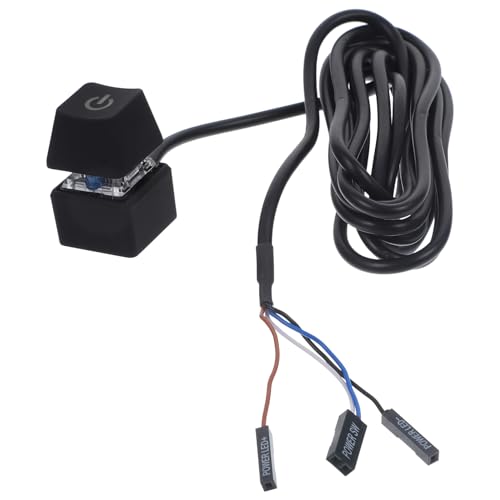 NUOBESTY Stück Netzschalter mit LED Anzeige Externer Power Button für Desktop Computer Verstellbares Verlängerungskabel Ausschalter fürpc Computer Zubehör für Büro und Home Office NUOBESTY Stück Netzschalter mit LED Anzeige Externer Power Button für Desktop Computer Verstellbares Verlängerungskabel Ausschalter fürpc Computer Zubehör für Büro und Home Office von NUOBESTY