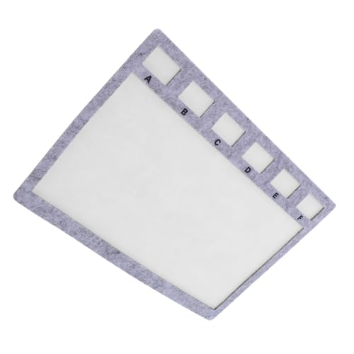 NUOBESTY Perlenbrett Armbandgrößenbrett Perlenarbeitstablett Perlenmatte Perlenarmbandbrett Perlentabletts Zur Schmuckherstellung Perlendesignbretter Perlenbretter Zur von NUOBESTY