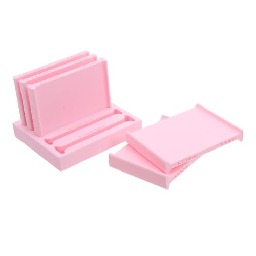 NUOBESTY Polymer Clay Strip Rolling Guides mit Aufbewahrungsbasis Langlebiges Handwerkzeug Präzises Formen und Gleichmäßige Stärke Tragbar für DIY und Modellierarbeiten NUOBESTY Polymer Clay Strip Rolling Guides mit Aufbewahrungsbasis Langlebiges Handwerkzeug Präzises Formen und Gleichmäßige Stärke Tragbar für DIY und Modellierarbeiten von NUOBESTY