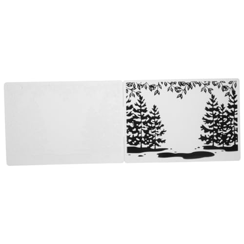 NUOBESTY Prägeschablone Journaling-Zubehör Block Fotoalbum handgemachte Handmade Ordner Sammelalbum Prägefolder für die Kartenherstellung Schablone für Handwerk Plastik von NUOBESTY