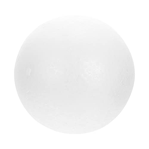NUOBESTY Prothesen-Kuchen-Modell Tortenattrappen Aus Polystyrol Kuchenschäume Prop Kuchendekorationswerkzeuge Ballon-Kuchen-Topper Kugeln Essbar Kugelkuchen Kuchendummies Üben Weiß Schaum von NUOBESTY