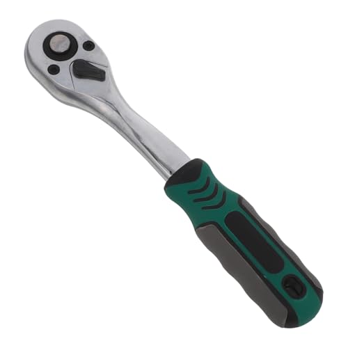 NUOBESTY Ratschen-steckschlüssel Ratchetschlüssel Für Autoreparaturen Ratschenschlüssel Mit Schnellspanner Bauschlüssel Reparaturwerkzeug Für Ratchet -schritte Grün Chrom-vanadium-stahl von NUOBESTY