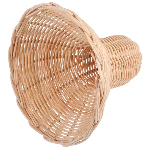 NUOBESTY Rattan Lampenschirm Handgefertigt Retro Stil Offenes Geflecht Atmungsaktiv für Bar Restaurant Tischleuchte Pendelleuchte Gemütliches Licht NUOBESTY Rattan Lampenschirm Handgefertigt Retro Stil Offenes Geflecht Atmungsaktiv für Bar Restaurant Tischleuchte Pendelleuchte Gemütliches Licht von NUOBESTY