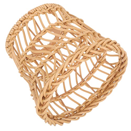 NUOBESTY Rattan-kronleuchter Weiden Makramee Lampe Rustikal Weiß Im Freien Rattan-lichtschirme Für Die Decke Abdeckung Für Deckenleuchtenschirm Metall NUOBESTY Rattan-kronleuchter Weiden Makramee Lampe Rustikal Weiß Im Freien Rattan-lichtschirme Für Die Decke Abdeckung Für Deckenleuchtenschirm Metall von NUOBESTY