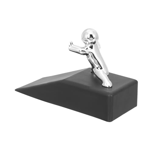 NUOBESTY Robuster Gummi Türstopper Keil mit Anti rutsch Funktion Verhindert Türzuschlagen und Schützt Wände Geeignet für Schwere Türen und Terrassentüren Praktischer Türkeil für Sicheren von NUOBESTY