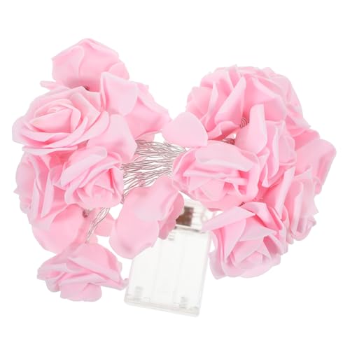 NUOBESTY Romantische LED Rosen Lichterkette mit Warmweißen Leds Batteriebetrieben Sanftes Dauer und Dekorativ für Valentinstag Hochzeit Indoor und Outdoor Elegante Blumen Girlande NUOBESTY Romantische LED Rosen Lichterkette mit Warmweißen Leds Batteriebetrieben Sanftes Dauer und Dekorativ für Valentinstag Hochzeit Indoor und Outdoor Elegante Blumen Girlande von NUOBESTY