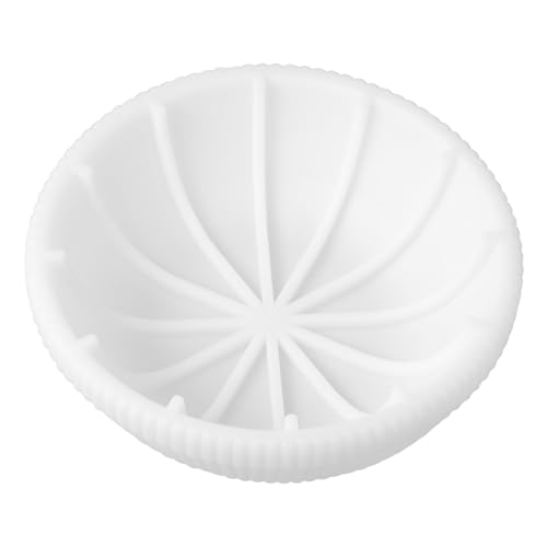 NUOBESTY Runde Silikonform für Resin-gießen Kleine Epoxidharz-schale für Kerzenhalter Schmuckbox Sukkulentenpflanzgefäß Vielseitige DIY Bastelform für Beton Kristallkleber und Dekoration von NUOBESTY