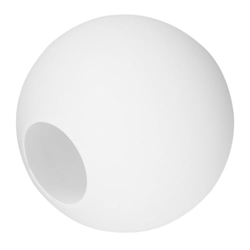 NUOBESTY Runder Glaslampenschirm Dekorativer Lampenschirm für Stehlampe und Tischlampe Vielseitig Einsetzbar Installieren Elegantes Design für Stilvolle Wohnräume von NUOBESTY