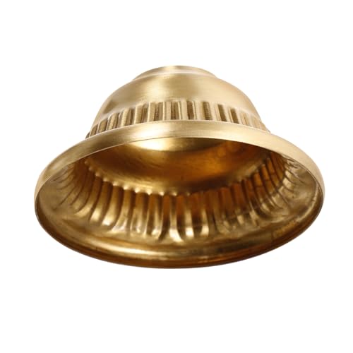 NUOBESTY Runder Messing Lampenhalter Lampenschirm Befestigung Sockel Robust Langlebig Ersatz für Tisch Stehlampe mit Dekorativem Design und Schutzfunktion von NUOBESTY