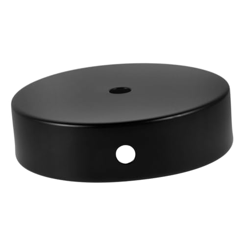 NUOBESTY Runder Metall Lampenfuß aus Robustem Eisen Stabiler Tischlampen Sockel für Vielseitige Nachttischlampe Langlebiger Lampenhalter für DIY Tischleuchten Schwarzer Lampenständer NUOBESTY Runder Metall Lampenfuß aus Robustem Eisen Stabiler Tischlampen Sockel für Vielseitige Nachttischlampe Langlebiger Lampenhalter für DIY Tischleuchten Schwarzer Lampenständer von NUOBESTY