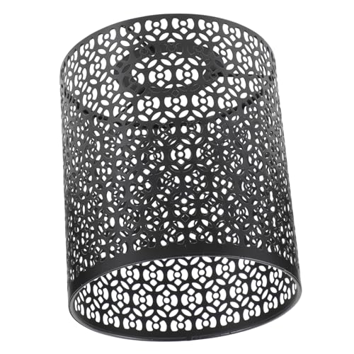 NUOBESTY Rundes Metall Lampenschirm mit Blumenmuster Stabile Deckenleuchte Lampenabdeckung Eleganter Pendelleuchten Schirm für Wohnzimmer Bar Restaurant Robust und Künstlerisch Gestaltet NUOBESTY Rundes Metall Lampenschirm mit Blumenmuster Stabile Deckenleuchte Lampenabdeckung Eleganter Pendelleuchten Schirm für Wohnzimmer Bar Restaurant Robust und Künstlerisch Gestaltet von NUOBESTY