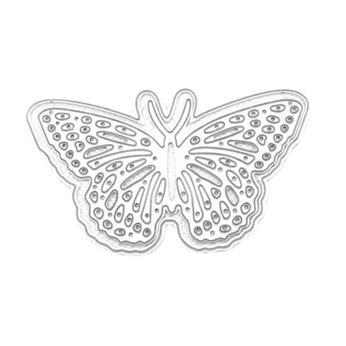 NUOBESTY Schmetterlingsförmige Stanzform Aus Kohlenstoffstahl DIY Stanzschablone Für Scrapbooking Kartenherstellung Und Papierbastelarbeiten Stanzformen Für Zuhause von NUOBESTY