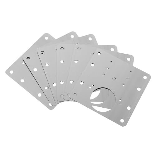 NUOBESTY Schrank Scharnier Reparaturplatte mit Montage Schrauben Lochdurchmesser für Küchenschränke und Möbelteile NUOBESTY Schrank Scharnier Reparaturplatte mit Montage Schrauben Lochdurchmesser für Küchenschränke und Möbelteile von NUOBESTY