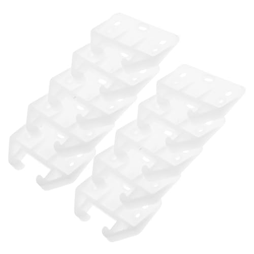 NUOBESTY Schubladenführungsschienenhalterungen Aus Kunststoff Für Schrankmöbel Möbelbefestigungssatz Schubladenschienen Für Küche Unten Montierte Schubladenführungen Schubladengleiter Aus k NUOBESTY Schubladenführungsschienenhalterungen Aus Kunststoff Für Schrankmöbel Möbelbefestigungssatz Schubladenschienen Für Küche Unten Montierte Schubladenführungen Schubladengleiter Aus k von NUOBESTY