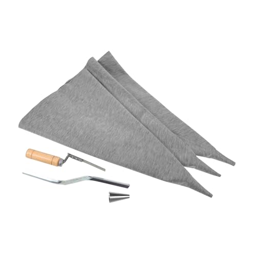 NUOBESTY Schwerlast Zementspritzbeutel mit Metallspitzen Auslaufsicherer Wiederverwendbarer Mörtelbeutel mit Luftdichtem Verschluss Verstärktem Material für Präzises Verfugen bei Fliesen NUOBESTY Schwerlast Zementspritzbeutel mit Metallspitzen Auslaufsicherer Wiederverwendbarer Mörtelbeutel mit Luftdichtem Verschluss Verstärktem Material für Präzises Verfugen bei Fliesen von NUOBESTY