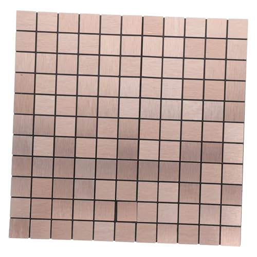 NUOBESTY Selbstklebende Metallfliesen Wandaufkleber Aluminium Backsplash Fliesen für Einfache Diy Installation und Bad Vielseitige Wanddekoration für Wohnräume NUOBESTY Selbstklebende Metallfliesen Wandaufkleber Aluminium Backsplash Fliesen für Einfache Diy Installation und Bad Vielseitige Wanddekoration für Wohnräume von NUOBESTY