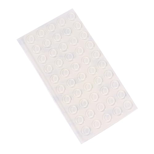 NUOBESTY Selbstklebende Silikon Türpuffer Geräuschdämpfende Möbel Stoßschutz Polster für Schrank Glas und Holz Schutz vor Kollision und Beschädigung von NUOBESTY