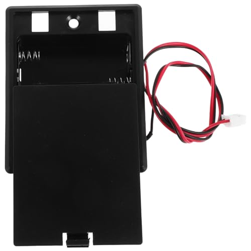 NUOBESTY Sicherer Batteriekasten Ersatz Batteriefach mit Deckel Langlebig Robust Vielseitig Elektrisch für Aa AAA Batterien Kompakt Schwarz NUOBESTY Sicherer Batteriekasten Ersatz Batteriefach mit Deckel Langlebig Robust Vielseitig Elektrisch für Aa AAA Batterien Kompakt Schwarz von NUOBESTY