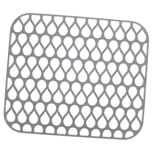 NUOBESTY Silikon Spülbecken Matte Rutschfestes Waschbecken Schutzpad Hitzebeständig Küchen Abtropfmatte Flexibel Drainage Sink Mat für Geschirr Teller Tassen von NUOBESTY