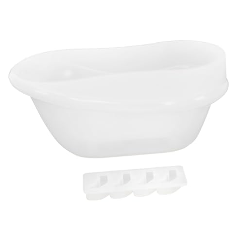 NUOBESTY Silikonform für DIY Seifenform und Epoxidharz Aufbewahrungsbox Langlebiges Sicheres Silikonmaterial Kreatives Bastelset für Handgefertigte Seifen und Schmuckschalen Vielseitiges von NUOBESTY