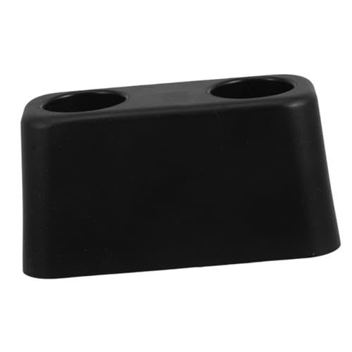 NUOBESTY Stoßdämpfer Kissen aus Gummi Stoßdämpferpolster Vibrationsisolator-Pads Geräuschreduzierer für Klimaanlagen Gummiblöcke Black von NUOBESTY