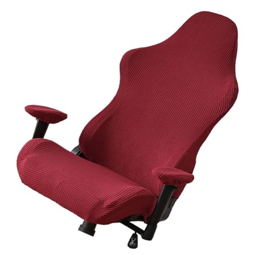 NUOBESTY Stretchbarer Gamingstuhl Bezug Bürostuhl Schutzhülle mit Armlehnenabdeckung Elastischer Waschbarer Stuhlüberzug für Büro und Computerstuhl Knitterfrei Strapazierfähig Einfache NUOBESTY Stretchbarer Gamingstuhl Bezug Bürostuhl Schutzhülle mit Armlehnenabdeckung Elastischer Waschbarer Stuhlüberzug für Büro und Computerstuhl Knitterfrei Strapazierfähig Einfache von NUOBESTY