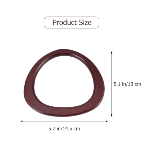 NUOBESTY Teiliges Holztaschenhenkel Ovaler Tragegriff aus Massivem Holz Langlebig und Leicht Geeignet für DIY Handtaschen und Geldbörsen Robustes Zubehör für Handtaschengriffe Ersatz NUOBESTY Teiliges Holztaschenhenkel Ovaler Tragegriff aus Massivem Holz Langlebig und Leicht Geeignet für DIY Handtaschen und Geldbörsen Robustes Zubehör für Handtaschengriffe Ersatz von NUOBESTY