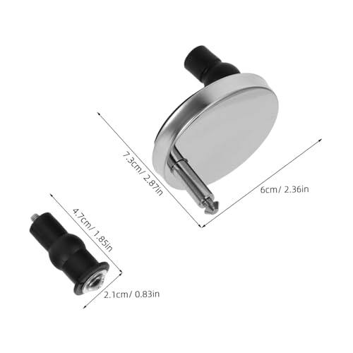 NUOBESTY Toilettensitz Schraubenset mit Gummiexpansionsdübeln Verstellbare Schnellverschluss Schrauben Wc Sitz Befestigung für Einfache und Stabile Montage Ersatzteile Kit NUOBESTY Toilettensitz Schraubenset mit Gummiexpansionsdübeln Verstellbare Schnellverschluss Schrauben Wc Sitz Befestigung für Einfache und Stabile Montage Ersatzteile Kit von NUOBESTY