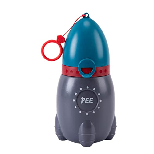 NUOBESTY Tragbarer Urinbeutel Kinder Urinflaschen Tragbare Urinal Flasche Mobile Toiletten T?pfchen Kindertoilette für Kleinkind Kinder Auto Camping Blau Toiletten Töpfchen von NUOBESTY