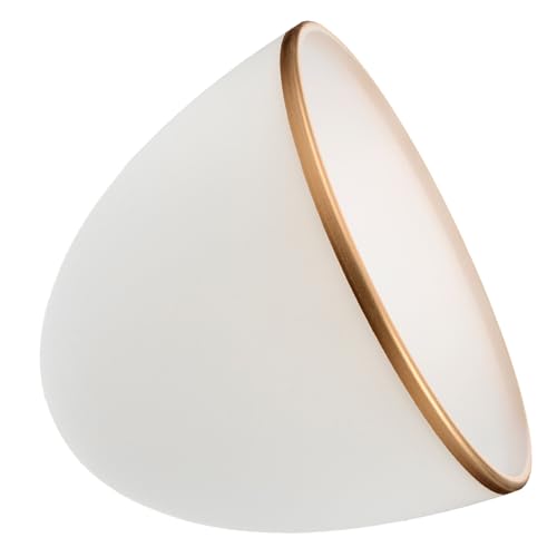 NUOBESTY Transparenter Glass Lampenschirm Ersatz Lampenschirm aus Glas Deckenlampe Hängelampe Ersatzschirm für Wandlicht Pendelleuchte Kronleuchter Zubehör von NUOBESTY