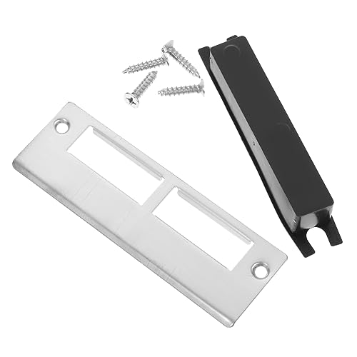NUOBESTY Türschloss Ersatz Teilig Deadbolt Cover Türschlagplatte Verstärkung für Eingangstüren mit Schrauben Kunststoffbox Einfache Installation Langlebig und Stabil von NUOBESTY