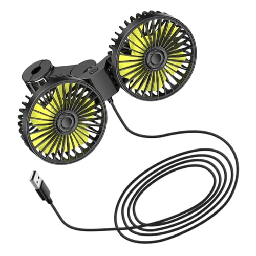 NUOBESTY USB Autoventilator Für Autositz Tragbarer Clip Lüfter Für Luftzirkulation Im Auto Rücksitze Kompatibel Mit USB Geräten NUOBESTY USB Autoventilator Für Autositz Tragbarer Clip Lüfter Für Luftzirkulation Im Auto Rücksitze Kompatibel Mit USB Geräten von NUOBESTY