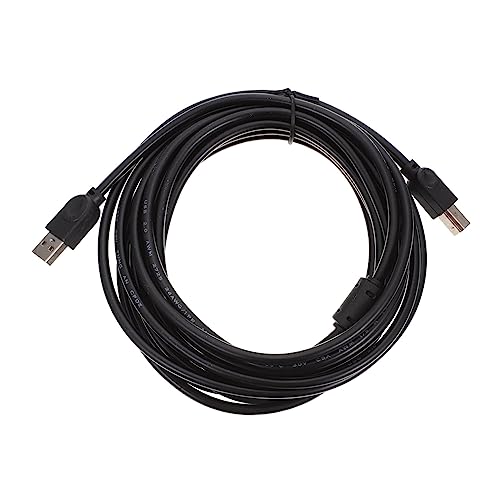 NUOBESTY USB Druckerkabel mit Kupferkern Professionelles USB Kabel für Drucker und Faxgeräte Schnelle Datenübertragung Langlebig und Leicht für Büro und Zuhause von NUOBESTY