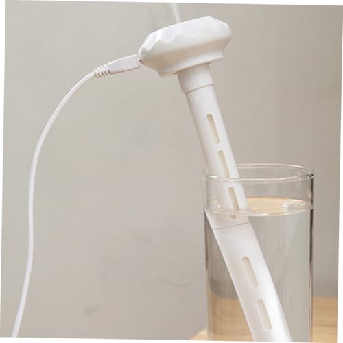NUOBESTY USB Ladegerät Mini Luftbefeuchter Donut form Leiser Sprühnebel Tragbarer Weiß Für Zuhause Auto Büro von NUOBESTY