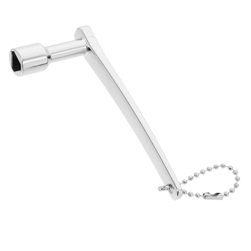 NUOBESTY Universeller Edelstahl dreikantschlüssel für Aufzugs Zugtüren Langlebig Multifunktional Robust für Notfall Wartungszugang Geeignet für Wohn Gewerbeaufzüge von NUOBESTY