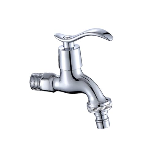 NUOBESTY Universeller Waschmaschinen wasserhahn aus Vollkupfer Anschluss Langlebiger Wasserhahn für Innen Außenbereich Effektive Wasserflusskontrolle Kompatibel mit Waschmaschinen und von NUOBESTY