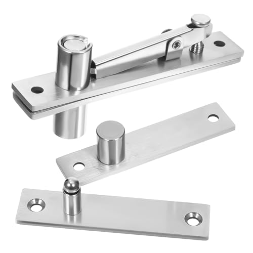 NUOBESTY Verdeckte Tür-drehgelenke aus Edelstahl Schwere Scharniere für Holztüren mit Rotation Unsichtbare Pivot-hardware für Geheimtüren und Bücherregal Langlebige Türbeschläge NUOBESTY Verdeckte Tür-drehgelenke aus Edelstahl Schwere Scharniere für Holztüren mit Rotation Unsichtbare Pivot-hardware für Geheimtüren und Bücherregal Langlebige Türbeschläge von NUOBESTY