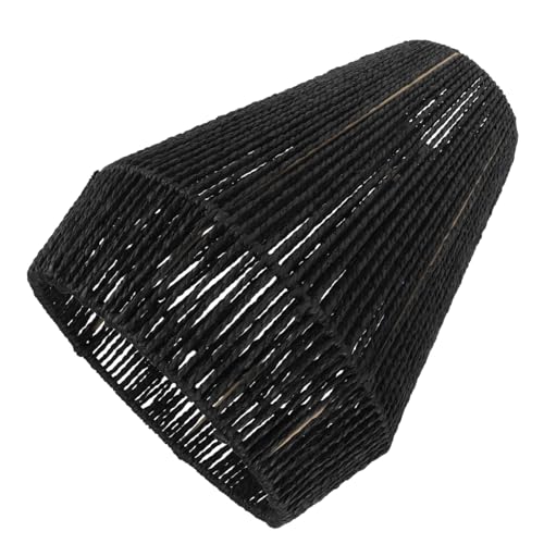 NUOBESTY Vintage Deckenlampe mit Gewebtem Lampenschirm aus Simuliertem Rattan Rustikaler Lampenschutz Weiches Licht Dekorativ für Wohnzimmer Küche Restaurant und Eventgestaltung NUOBESTY Vintage Deckenlampe mit Gewebtem Lampenschirm aus Simuliertem Rattan Rustikaler Lampenschutz Weiches Licht Dekorativ für Wohnzimmer Küche Restaurant und Eventgestaltung von NUOBESTY