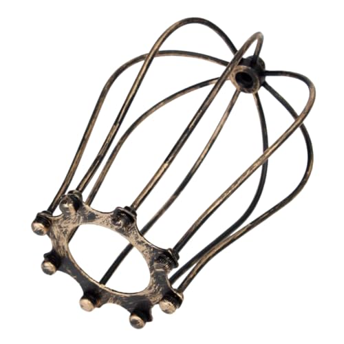 NUOBESTY Vintage Retro Eisen Lampenschirm im American Pawpaw Stil Robuster Lampenschirm für Kronleuchter und Wandleuchte Dekorative Lichtabdeckung für Wohnzimmer und Schlafzimmer von NUOBESTY