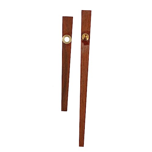 NUOBESTY Wanduhr Zeiger Zubehör DIY Holz Taktzeiger Für Uhrwerk Design Langlebig Und Funktional Für Projekte von NUOBESTY