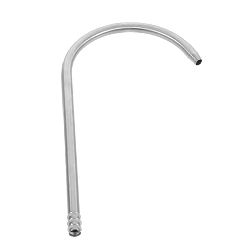 NUOBESTY Wasserhahn Auslauf für Küchenspüle Robuste Armatur mit Gebogenem Design Ersatz für Alte Wasserhahnspitzen Einfache Installation Geeignet für Gewerbliche und Private Anwendungen von NUOBESTY