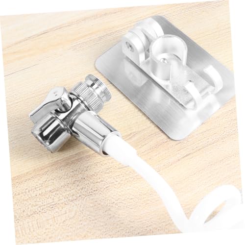 NUOBESTY Wasserhahn Duschkopf Verlängerung Flexibel mit Langem Schlauch und Anschluss für Waschbecken und Bidet Wassersparender Abs Aufsatz für Haare Waschen und Sanitärgebrauch von NUOBESTY