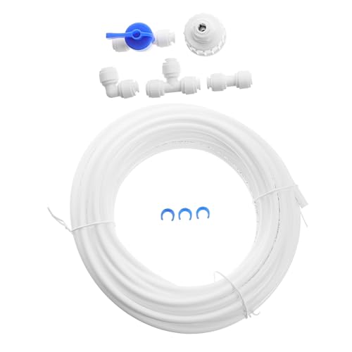 NUOBESTY Wasserleitung Set mit Schnellverschluss Flexibler Wasserrohrverbinder für Wasserfilter Langlebiger Schlauchverbinder Einfache Installation Geeignet für Wasserhahn und NUOBESTY Wasserleitung Set mit Schnellverschluss Flexibler Wasserrohrverbinder für Wasserfilter Langlebiger Schlauchverbinder Einfache Installation Geeignet für Wasserhahn und von NUOBESTY