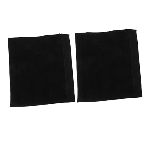 NUOBESTY Weiche Langlebige Plüsch armlehnenpolster und Bürostuhl Einfache Installation Ergonomische Unterstützung für Senioren und Pflege Schwarz Passend von NUOBESTY